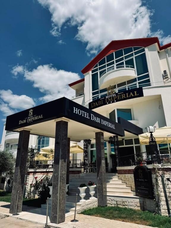 Hotel Dabi Imperial - entrance in Donji Štoj, Montenegro